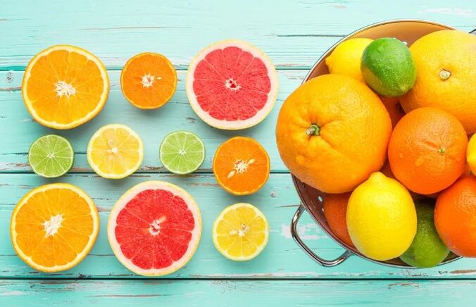 Citrusy a vitamín C